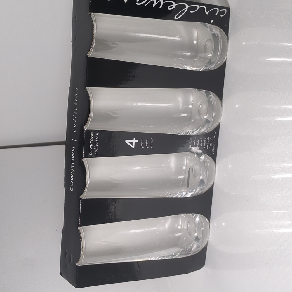NIB Stemless Champagne Flutes set of 4
